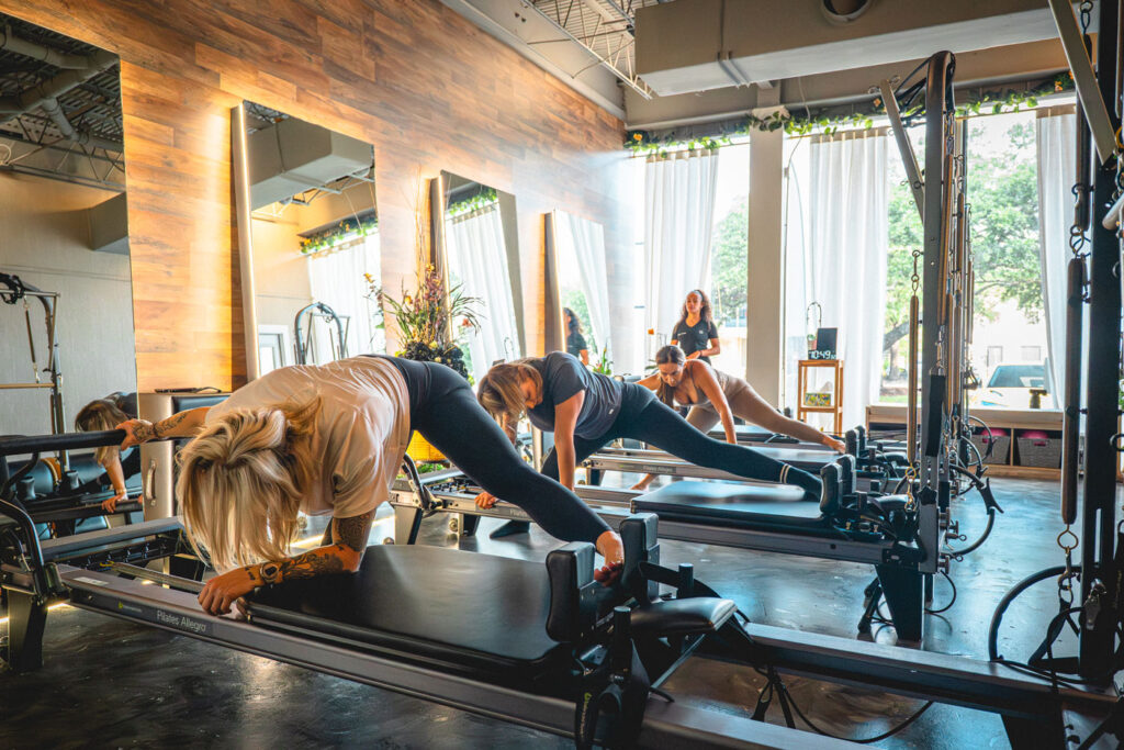 Pilates reformer classes Houston TX studio