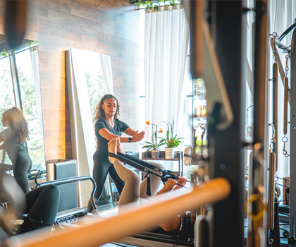 Pilates studios in Houston offering reformer sessions