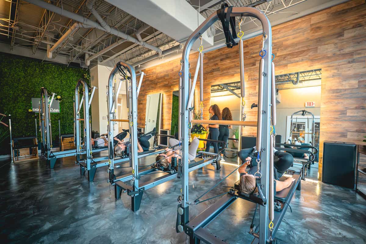 Pilates studio in Houston with small group classes