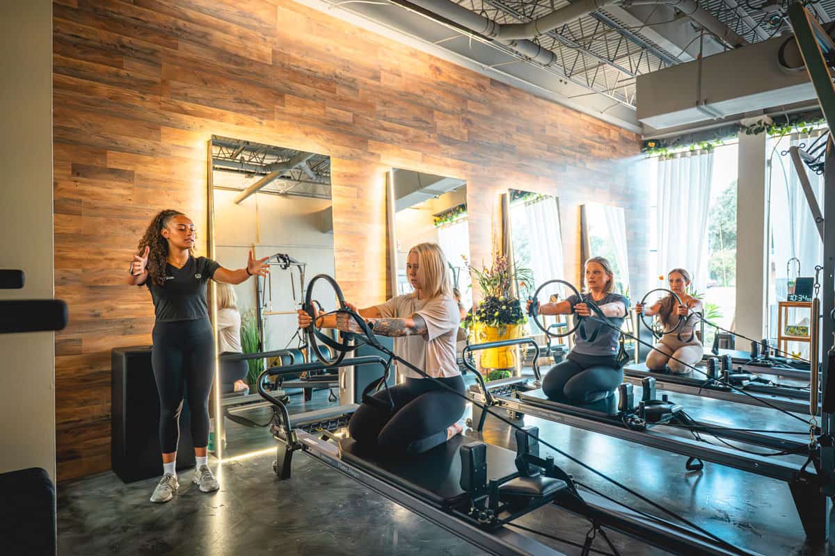 Pilates studios in Houston offering reformer session
