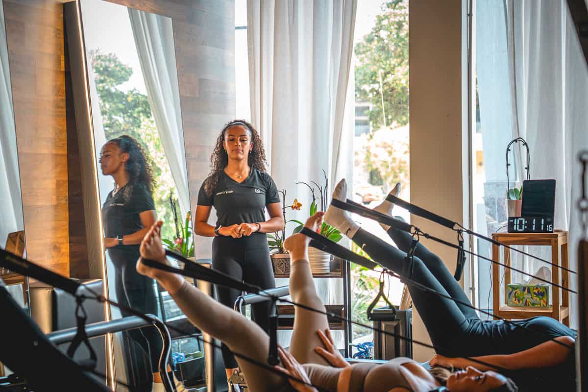Pilates studio near me modern equipment